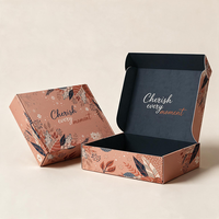 Boîtes d'expédition en papier kraft ondulé personnalisées avec logo, écologiques, pour produits de soin de la peau, lotion, crème pour les yeux et le visage