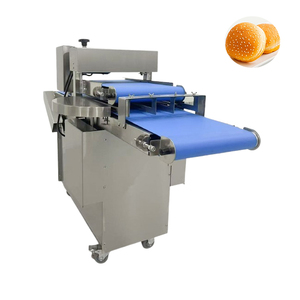 Hamburger Half Cutting Machine Burger Cutting Machine with Transport Hamburg Bread Slicer - Product Image 3