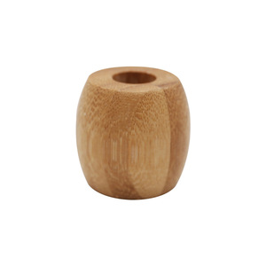 Bamboo Toothbrush Stand Natural <b>Wood</b> Eco Friendly Hotel <b>Bathroom</b> <b>Accessory</b> - Product Image 5