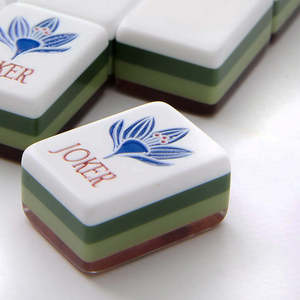 Fichas <span class=keywords><strong>de</strong></span> Mahjong Americanas <span class=keywords><strong>de</strong></span> Acrílico, Estilo Moderno, Calidad Comercial, Ecológicas, para 4 Jugadores, Uso en Campamentos - Product Image 3