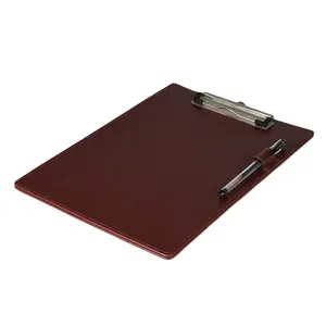 Appunti autoportanti Officemate con raccoglitore personalizzato, leggera scrittura portatile pieghevole Clip Board per cartella di file personalizzata