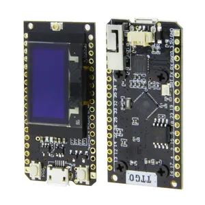 Heißer Verkauf LILYGO TTGO LORA32 868/915Mhz ESP32 LoRa OLED 0,96 Zoll Display Bluetooth WIFI ESP32 ESP-32 modul mit Antenne