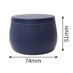 Mini scatola di ferro in metallo per aromaterapia con candela frutta secca cibo da tè imballaggio per giardino barattolo regalo piccolo spazio realizzato a mano con stile - Product Image 6