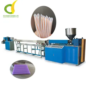 Best Selling Automatic Biodegradable PLA PP PE Plastic Extruder Drinking Straw Making Machine