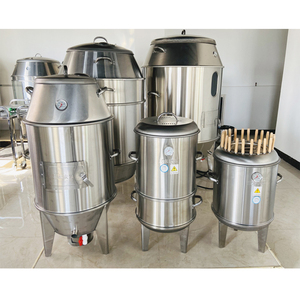 Horno <span class=keywords><strong>Asador</strong></span> de Gas para Cocina Industrial Comercial de Acero Inoxidable 201 de Grado Alimenticio de 80 cm y 90 cm, Horno <span class=keywords><strong>Asador</strong></span> de Cerdo Crujiente - Product Image 6