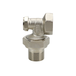 Robinet <span class=keywords><strong>thermostatique</strong></span> fileté pour <span class=keywords><strong>radiateur</strong></span>, kit de robinet de retour pour <span class=keywords><strong>radiateur</strong></span> avec certificat EN215 - Product Image 2