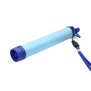 Pajitas con Filtro de Agua Portátiles de Emergencia, Mini Purificador de Agua para Exteriores, Filtración de 4 Etapas, Impermeable, para Camping, Hogar y Auto - Product Image 1