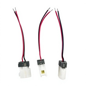 حزمة أسلاك سيارات ثنائية الأسلاك |   أسلاك UL2468 18AWG مطلية بالقصدير بيضاء اللون من الطرف الأول إلى الطرف الثاني |   كابل طاقة مخصص لوحدة التحكم الإلكترونية ومستشعرات السيارة - Product Image 1