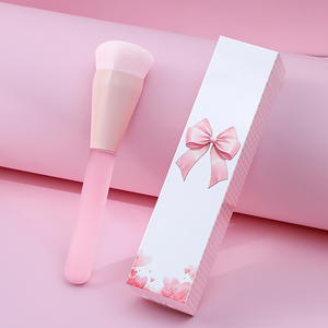 Nouveau Pinceau Fond de Teint en Forme de Cœur, Emballage Individuel, Idée Cadeau Saint-Valentin, Outils de Maquillage Professionnels, Qualité Supérieure, Offre Promotionnelle Mixte - Product Image 2