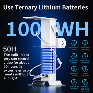 30W Bảng Điều Khiển Năng Lượng Mặt Trời HD 2MP An Ninh Mạng <span class=keywords><strong>IP</strong></span> <span class=keywords><strong>Camera</strong></span> Không Dây 1080P 3 Gam 4 Gam Thẻ <span class=keywords><strong>SIM</strong></span> Ngoài Trời PTZ CCTV Giám Sát Cam - Product Image 3