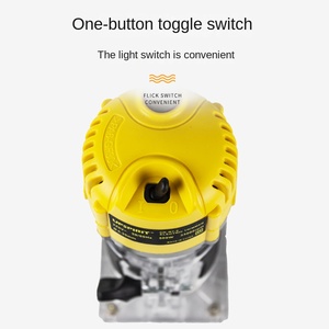 500W Adjustable 6 Speeds Electric Wood <strong>Edge</strong> Trimmer 6.35cm Electric Trimmer <strong>Router</strong> - Product Image 4