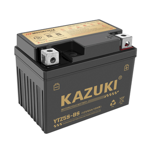 YTZ5S-BS <span class=keywords><strong>KAZUKI</strong></span> prix usine 12V 5AH Aki moteur SMF GEL moto moto plomb acide batterie de démarrage - Product Image 4