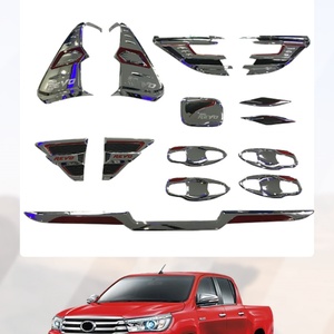 อุปกรณ์ตกแต่งภายนอกชุดโครเมียมครบชุดสำหรับรถยนต์โตโยต้า ไฮลักซ์ รีโว่ ปี 2016 ราคาขายส่งแบบใหม่ล่าสุด - Product Image 2