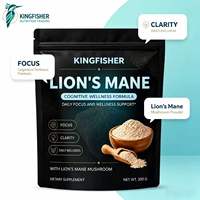 Poudre de champignon Crinière de lion en vrac OEM 5000mg, extrait d'Hericium Erinaceus haute puissance, fabricant de suppléments de champignons en gros