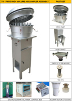 EPA FRM Method PM10 Muestreador de Aire de Alto Volumen para Área Industrial Muestreo de Polvo Monitoreo de Calidad del Aire en Perú México Brasil