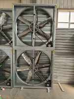 Extracteur d'air chaud mural en acier inoxydable haute vitesse 1000 CMF