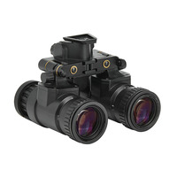 JKNV PVS31 Gen2+ Fom 1400-1800 P43 P45 Binokuler Perbesaran 1x Tahan Air 7 Tingkat Kecerahan Putih Hijau Opsional 1 Tahun