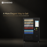 BANDENG 6610Pro 22T - Gabinete Expendedor Personalizado en Color, Centrado en el Almacenamiento de Snacks y Bebidas a Temperaturas de 4°C a 25°C para Operadores Minoristas