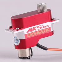 MKS DS65K Servo creux tasse moteur CNC coque métal dent DLG planeur 6.5g léger 2.2KG engrenage de direction