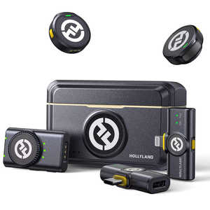 Micrófono Lavalier Inalámbrico Hollyland <span class=keywords><strong>Lark</strong></span> M2 Combo Hi-Fi con Cancelación de Ruido para Smartphone, iPad, Cámaras DSLR y Videocámaras - Product Image 1