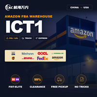 Agente de Envío Exprés ICT1 FBA, 1250 N Mittel Blvd WOOD DALE IL 60191, Envío Marítimo DDP LCL FCL, Transitario de China a Estados Unidos