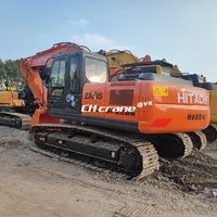 Excavatrices Hitachi d'occasion 200 210 240 ZX200-6 ZX200-3 ZX200-5A ZX200-5G ZX200-3G en bon état avec pompe comme composant central