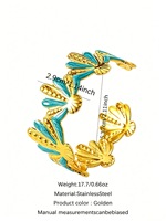 Bracelet ouvert en acier inoxydable le plus vendu, simple et polyvalent, en acier titane, ne ternit pas