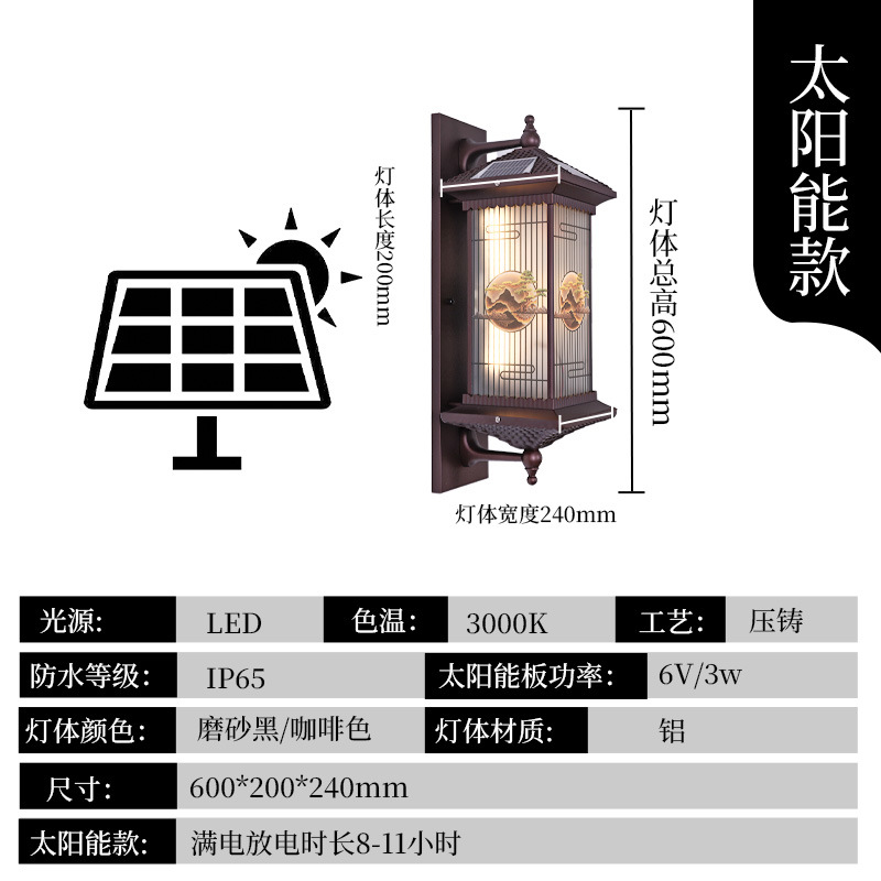 High 60cm 6v/3w solar model
