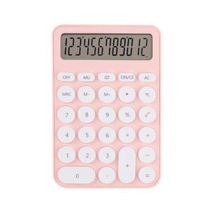Красочные милые калькуляторы с экраном калькулятора коробки карандаша с 12 цифровым калькулятором гражданина с батареей - Product Image 1