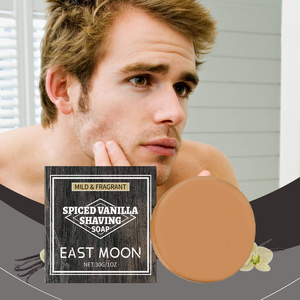 <span class=keywords><strong>Savon</strong></span> à <span class=keywords><strong>raser</strong></span> pour homme East Moon Vanilla, mousse délicate, expérience de rasage confortable, soin doux de la peau - Product Image 2
