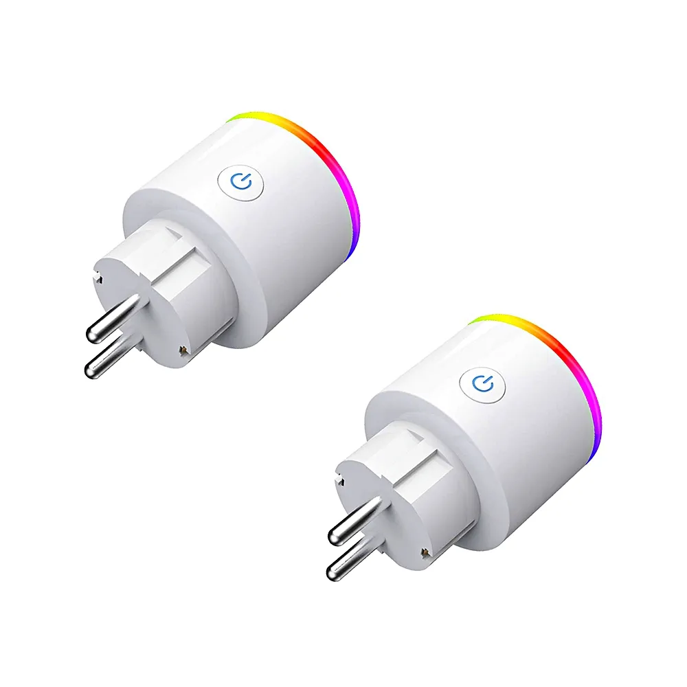 OEM order Smart Plug Wifi Socket Power Monitor EU/ US/ UK Plug Outlet Works With Google Home Mini Alexa IFTTT with Tuya APP