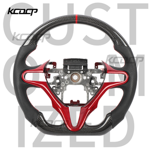 <span class=keywords><strong>พวงมาลัย</strong></span>คาร์บอนไฟเบอร์สำหรับรถยนต์ฮอนด้า รุ่นที่ 10 ของแอคคอร์ด ซีวิค ฟิต สปิโร GK5 ซีอาร์ซี ไทป์-อาร์ FK8 อินไซท์ เอส2000 ไทป์ อาร์ - Product Image 1