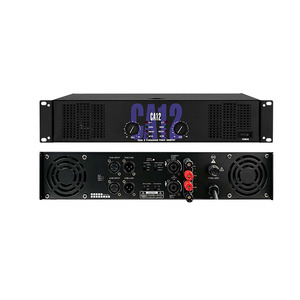 CA12 2U Class AB 2-channel 800W*2 Metal Professional Audio Power Amplifier Eco-Friendly Durable Design for Sound <b>System</b> - Product Image 5