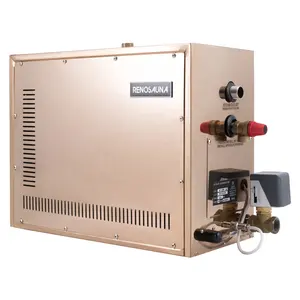 sauna bagno di vapore generatore di Suppliers-Il trasporto Libero 220-240V 1 fase di Auto-scarico Regolatore Digitale Sauna Generatore di Vapore