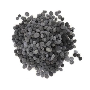 Piedras de Lava Natural Negra, Ecológicas, Duraderas, en Forma de Bloque, para Fogatas de Gas al Aire Libre, Decoración de Paisajes - Product Image 1