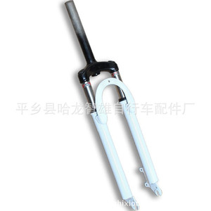Horquilla Delantera para Bicicleta de Montaña de 26 Pulgadas, 28.6 mm, con Amortiguación y Freno de Disco - Product Image 5