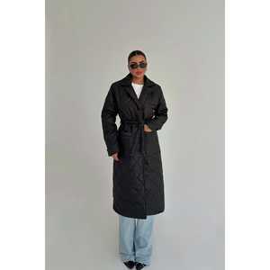 Chaqueta Acolchada Negra para Mujer - Product Image 3