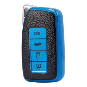 Car Key Fob Cover Case Fit for Lexus GS NX RX Key Protector Shell TPU Key Holder Car 4 Buttons