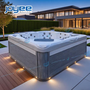 JOYEE Jacuzzis Thermique Bonne Qualité CE Balboa Bain à Remous Fibre de Verre Usine Hottub Out Door Balboa Relaxant Whirlpool avec Ozone - Product Image 1