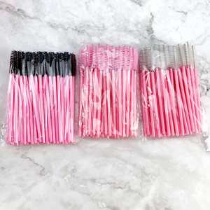 Cepillo de Pestañas de Diamante Barato al por Mayor para Limpieza de Extensiones de Maquillaje, Cepillo de Pestañas Desechable Portátil con Brillo de Cristal, Lindo y Práctico - Product Image 6