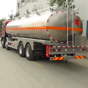 Sinotruk Howo 20000 litre dizel alüminyum yakıt tankları kamyon yakıt tankı tankeri kamyon satılık