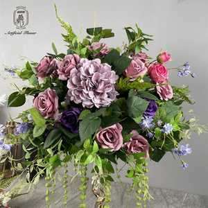 Prix de gros fleur artificielle pièce centrale support pour pièce centrale avec supports - Product Image 4