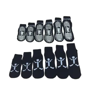 Wholesale Unisex Sports Different Size Useful Gym Trampoline Grip Socks Anti Slip Trampoline Sock