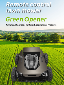 Cortadora de césped de 520mm Rueda Aceite remoto Control híbrido eléctrico Cortacésped de orugas - Product Image 4