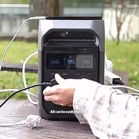 Station d'alimentation portable EF ECOFLOW RIVER 3 avec fonction UPS 245Wh 300W 76800mAh, alimentation de secours pour le camping en plein air
