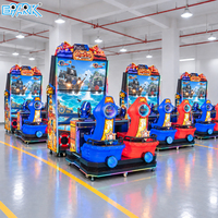 Machine d'arcade commerciale à monnayeur, simulateur de tir pirate interactif avec pistolet, pour opérateurs de parcs d'attractions et de salles de jeux