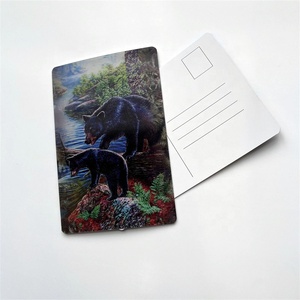 <span class=keywords><strong>Postales</strong></span> <span class=keywords><strong>publicitarias</strong></span> Impresión lenticular personalizada <span class=keywords><strong>Postales</strong></span> 3D Pequeños regalos para clientes - Product Image 3