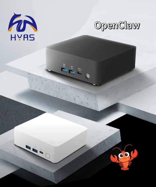 2026 New Intel NUC 3501U 16GB 512GB Portable Mini PC | OpenClaw AI Lobster Console | Factory Customizable