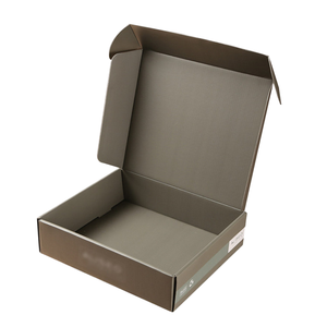 Custom 20x18x8cm Corrugated Packaging <b>Box</b> Flexographic Printed Recycled Paper <b>Shipping</b> Carton OEM Manufacturer Direct - Product Image 1
