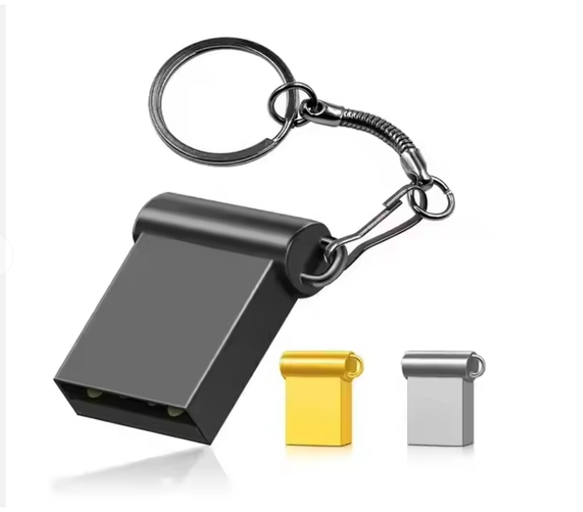 High-Speed 32GB/64GB/128GB Mini USB 3.0 Flash Drive with Lossless 64G Lettering Metal USB Car Music & Lettering Flash Drive